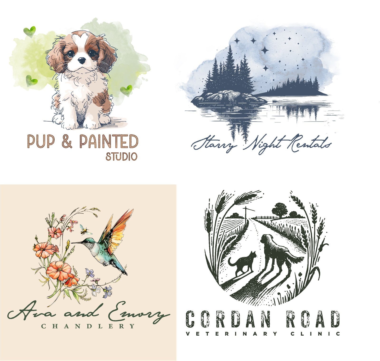 Custom Logo Design – with Unlimited Revisions – **FREE BUSINESS CARD DESIGN **.