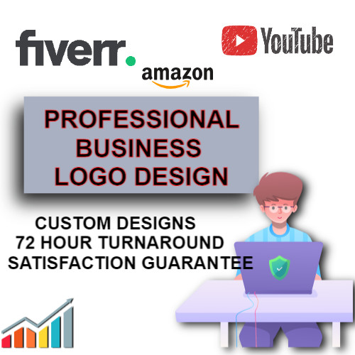 CUSTOM LOGO DESIGN! GET YOUR BUSINESS NOTICED + UNLIMITED REVISIONS!