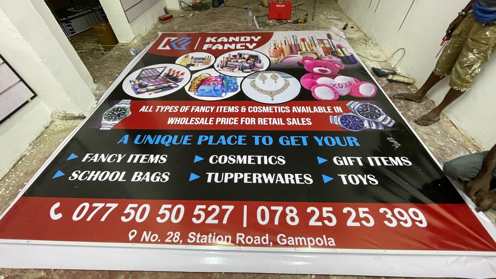 Professional Custom Shop Signboard Design