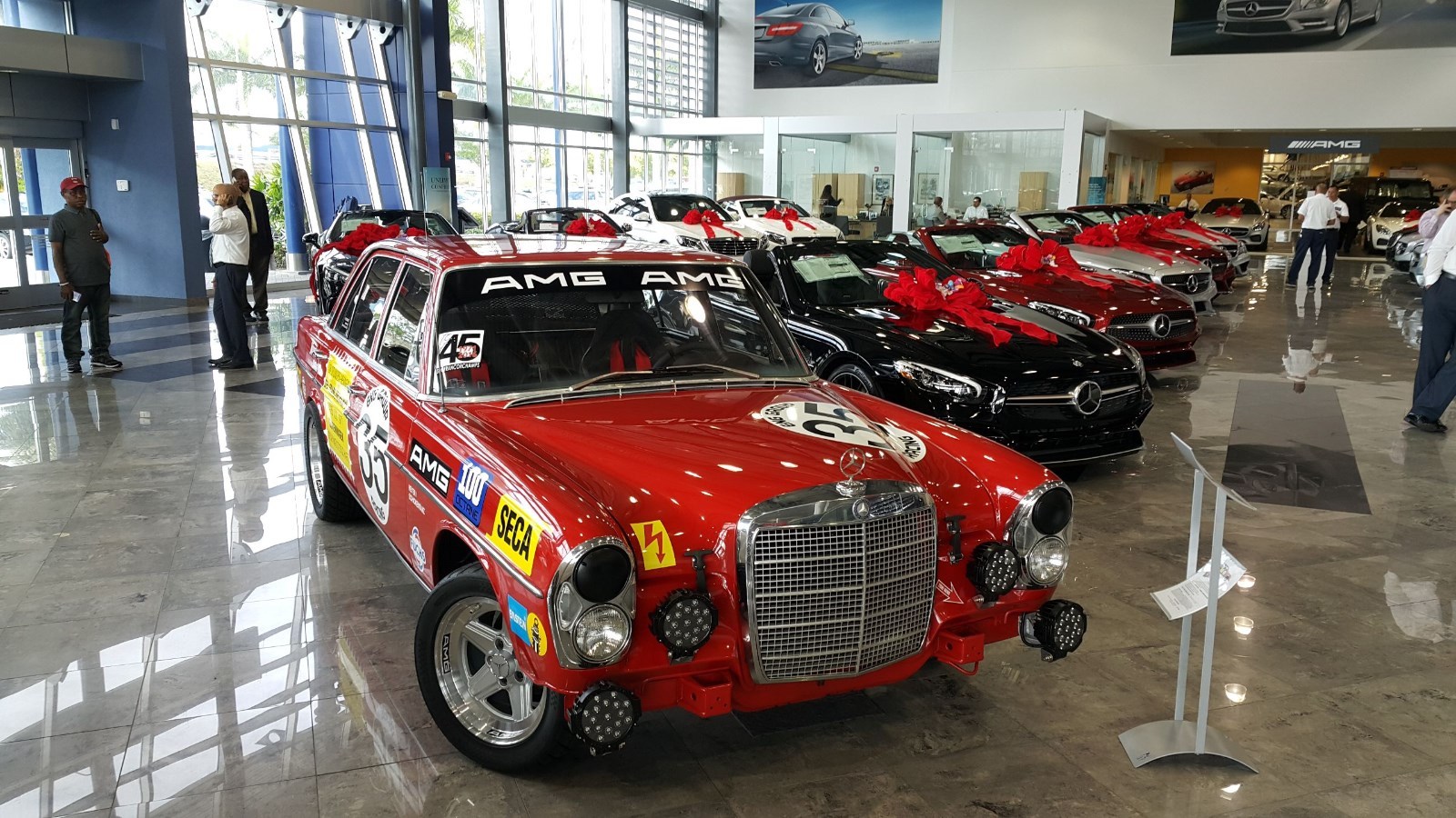 No.35 COMPLETE SET, INSPIRED BY 1969 MB 300SEL AMG @ SPA1971 (decals only)