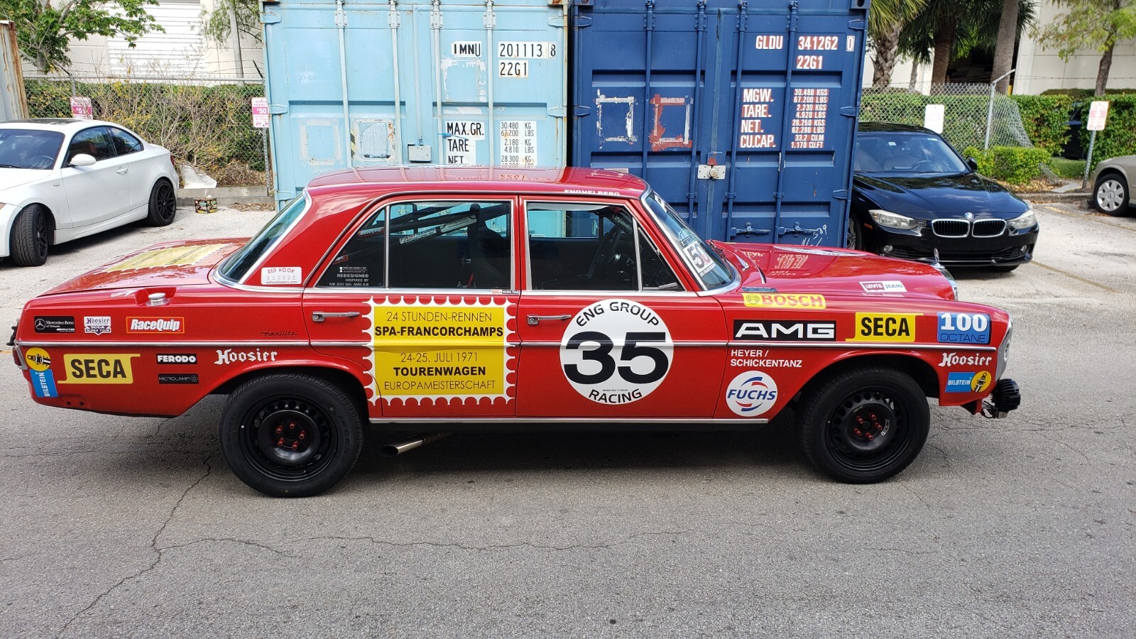 No.35 COMPLETE SET, INSPIRED BY 1969 MB 300SEL AMG @ SPA1971 (decals only)