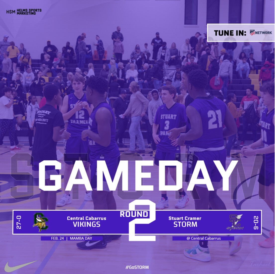 Custom Sports Gameday Graphic