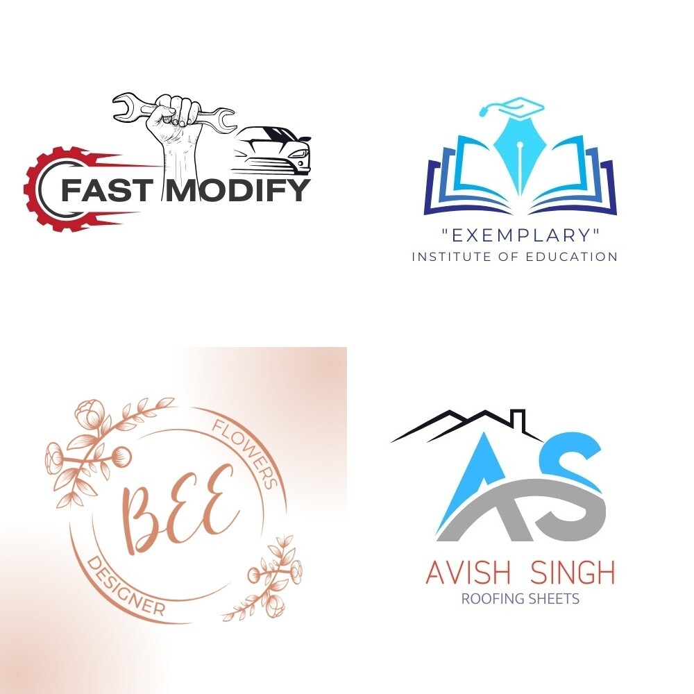 Professional Creative Custom LOGO design service – As per Your Wish