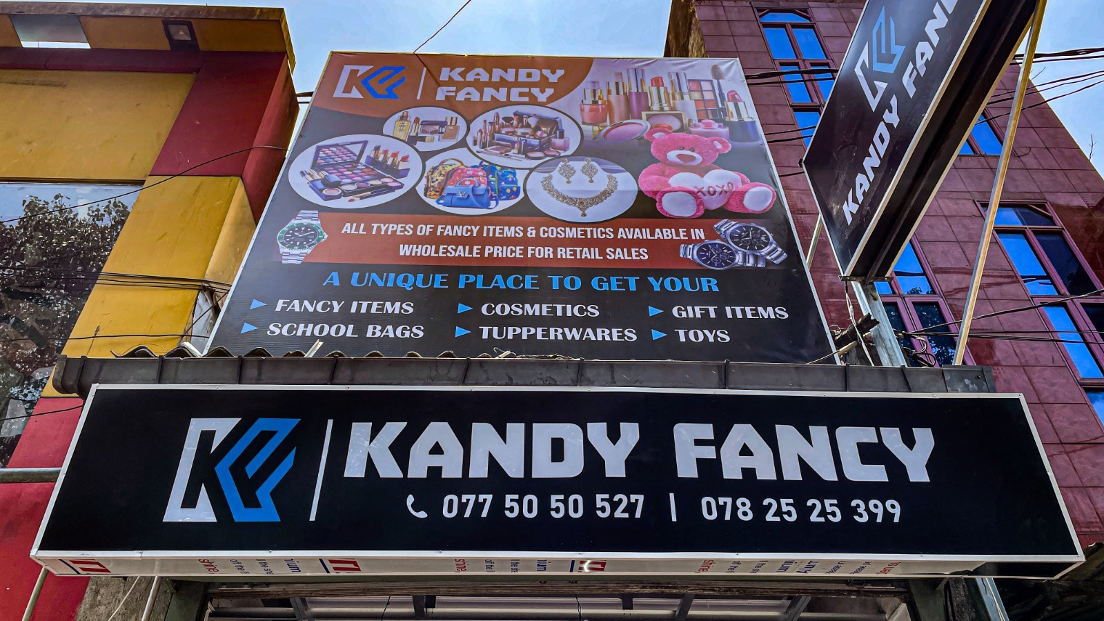 Professional Custom Shop Signboard Design