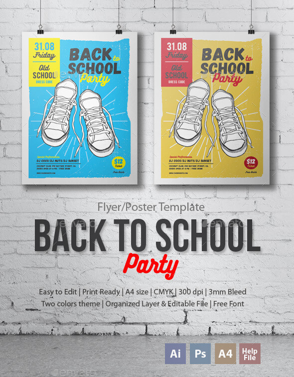Back to School Flyer Design Service