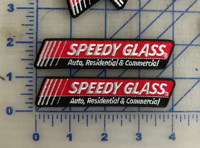 Speedy Glass Apparel Logos