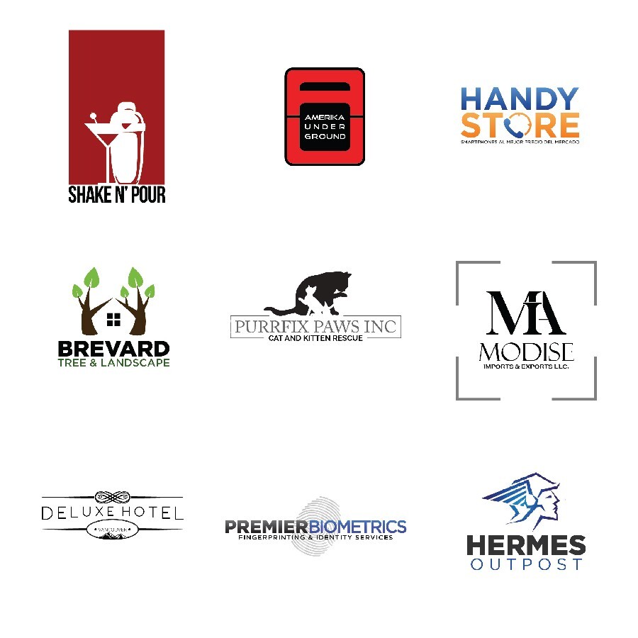 CUSTOM MINIMALIST LOGO DESIGN – PROFESSIONAL SERVICE! – FREE BUSINESS CARD!