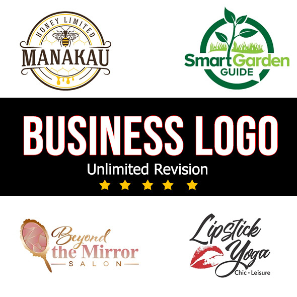 PROFESSIONAL CUSTOM LOGO DESIGN + BUSINESS LOGO+ UNLIMITED REVISION + GRAPHICS