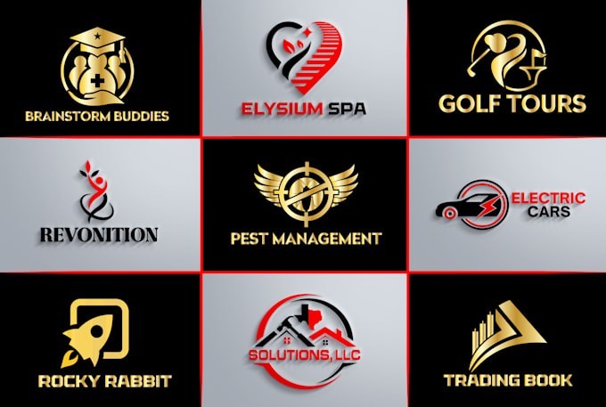 Professional minimalist Custom LOGO design,100% unlimited revision Logo Maker