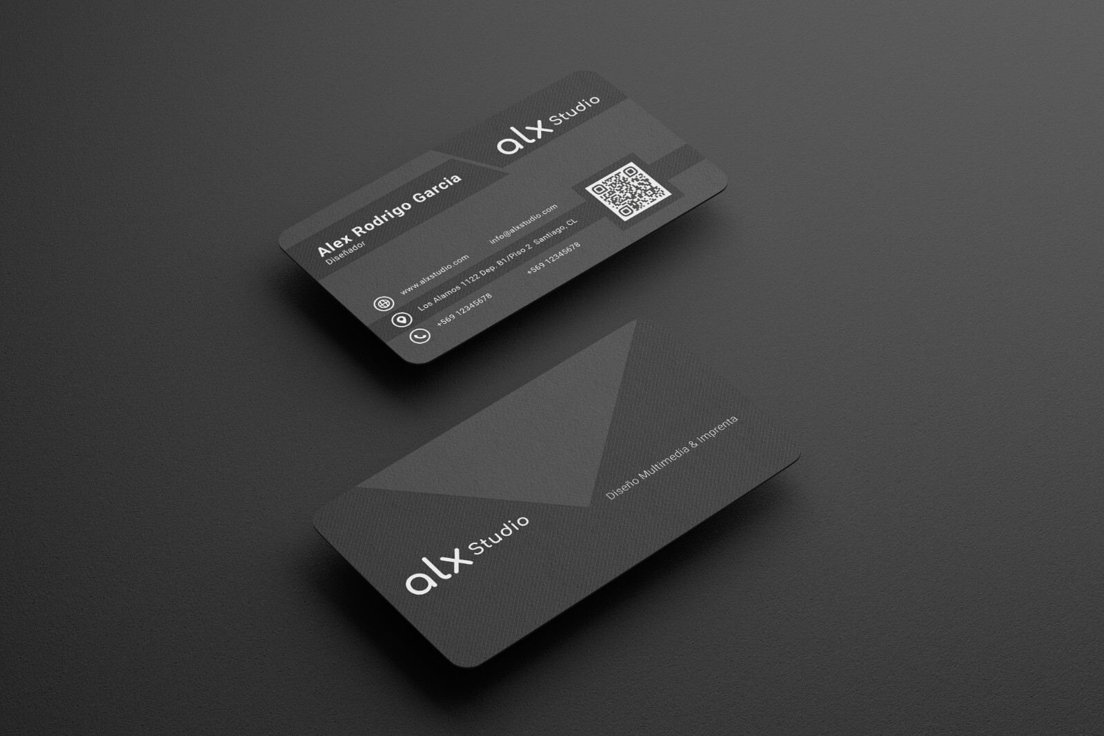 DIGITAL PRODUCT. Pack of 30 Clean, modern and professional business card design.