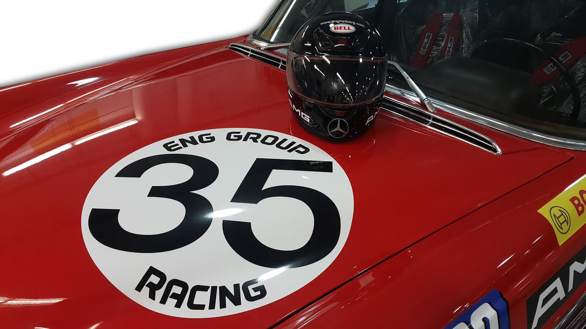 No.35 COMPLETE SET, INSPIRED BY 1969 MB 300SEL AMG @ SPA1971 (decals only)