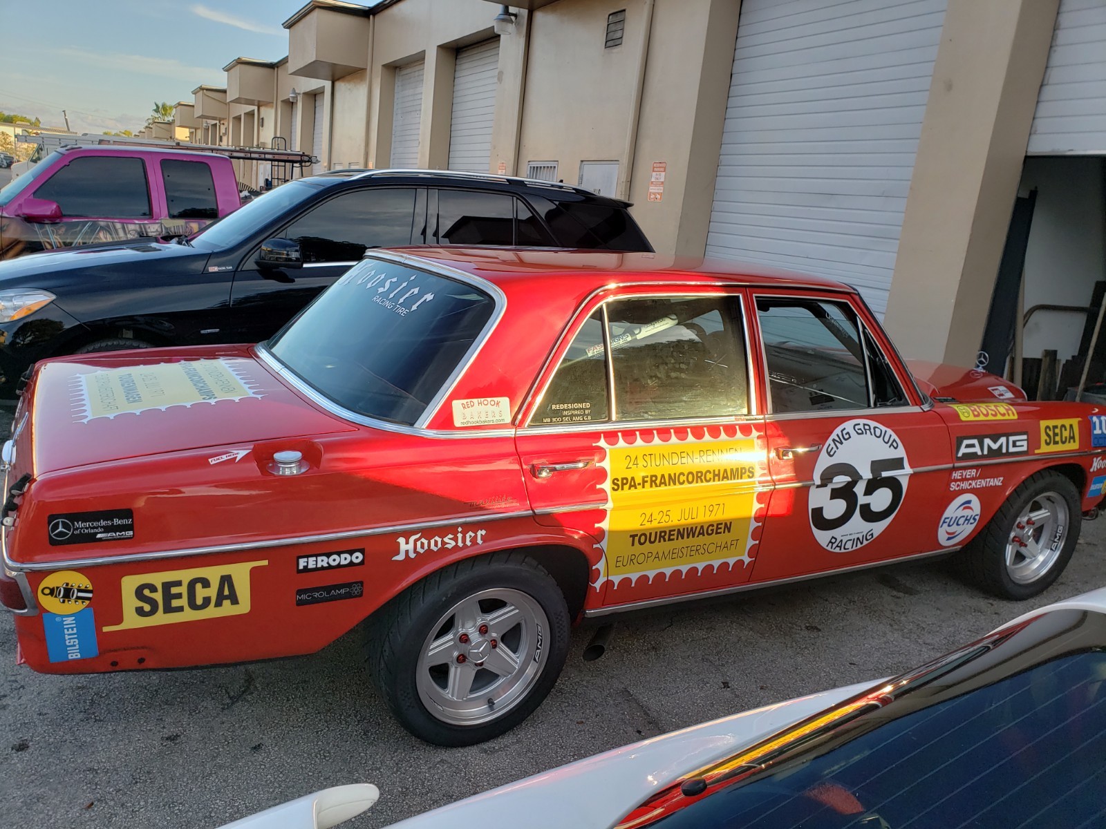 No.35 COMPLETE SET, INSPIRED BY 1969 MB 300SEL AMG @ SPA1971 (decals only)