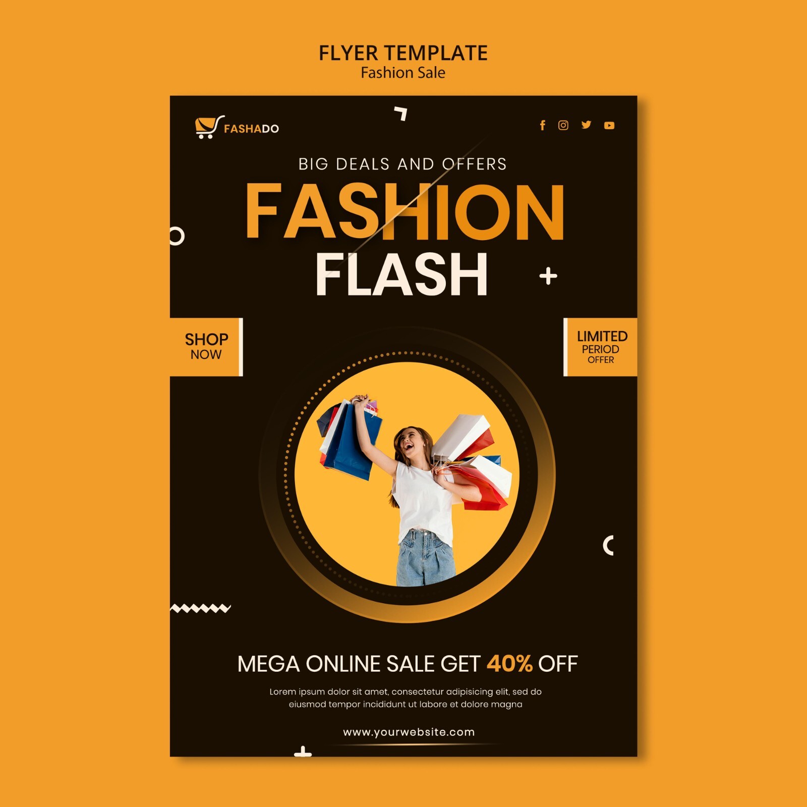 PROFESSIONAL CUSTOM LOGO FLYER POSTER DESIGN UNLIMITED REVISION – SOURCE FILE
