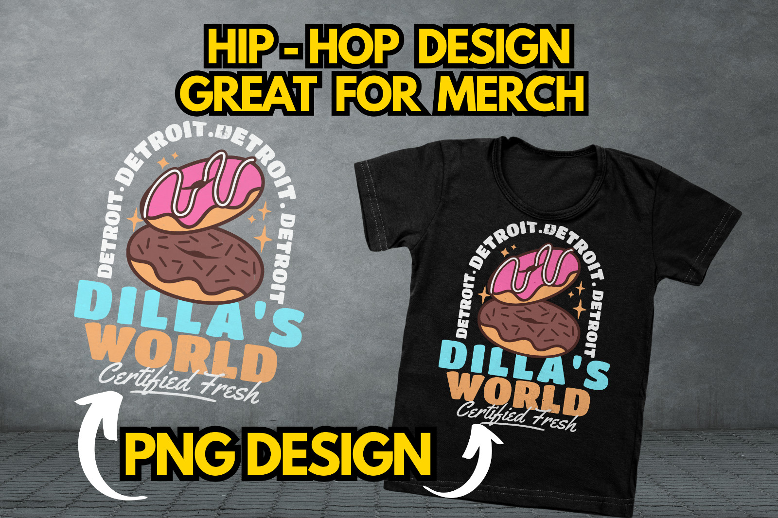 Hip Hop | J Dilla | Graphic Designs | PNG files | Sublimation | Instant Download