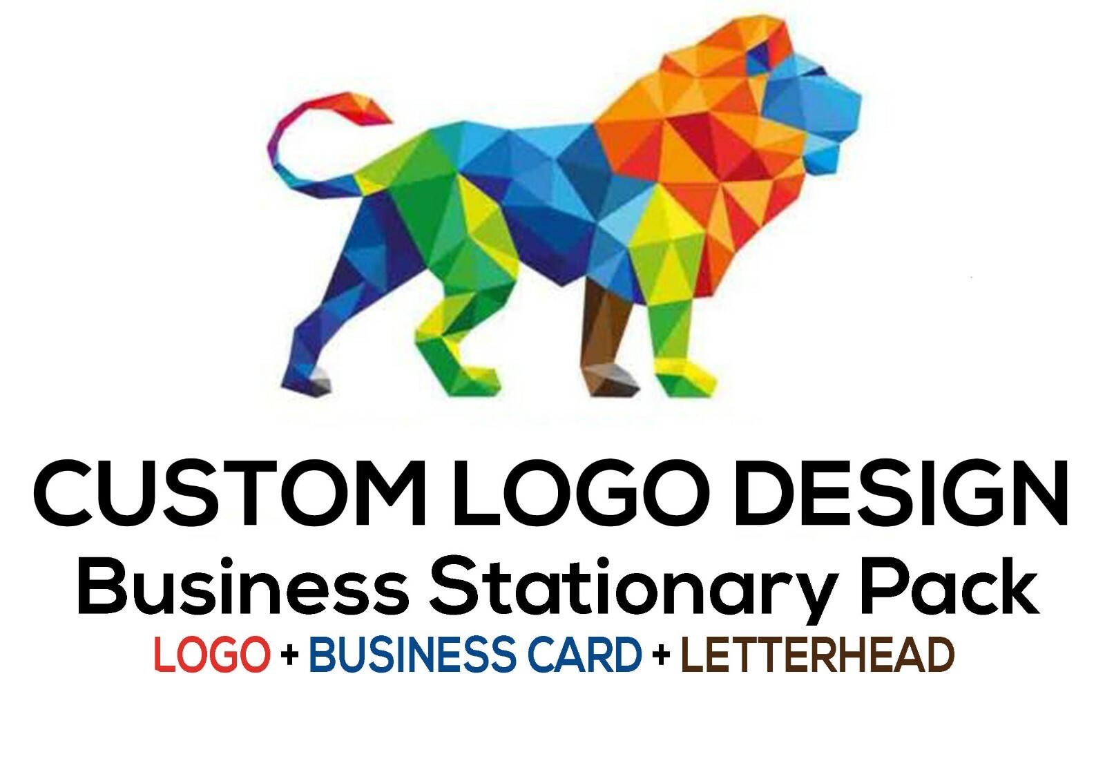 CUSTOM BUSINESS LOGO DESIGN + Free Business card and Letter head | Branding