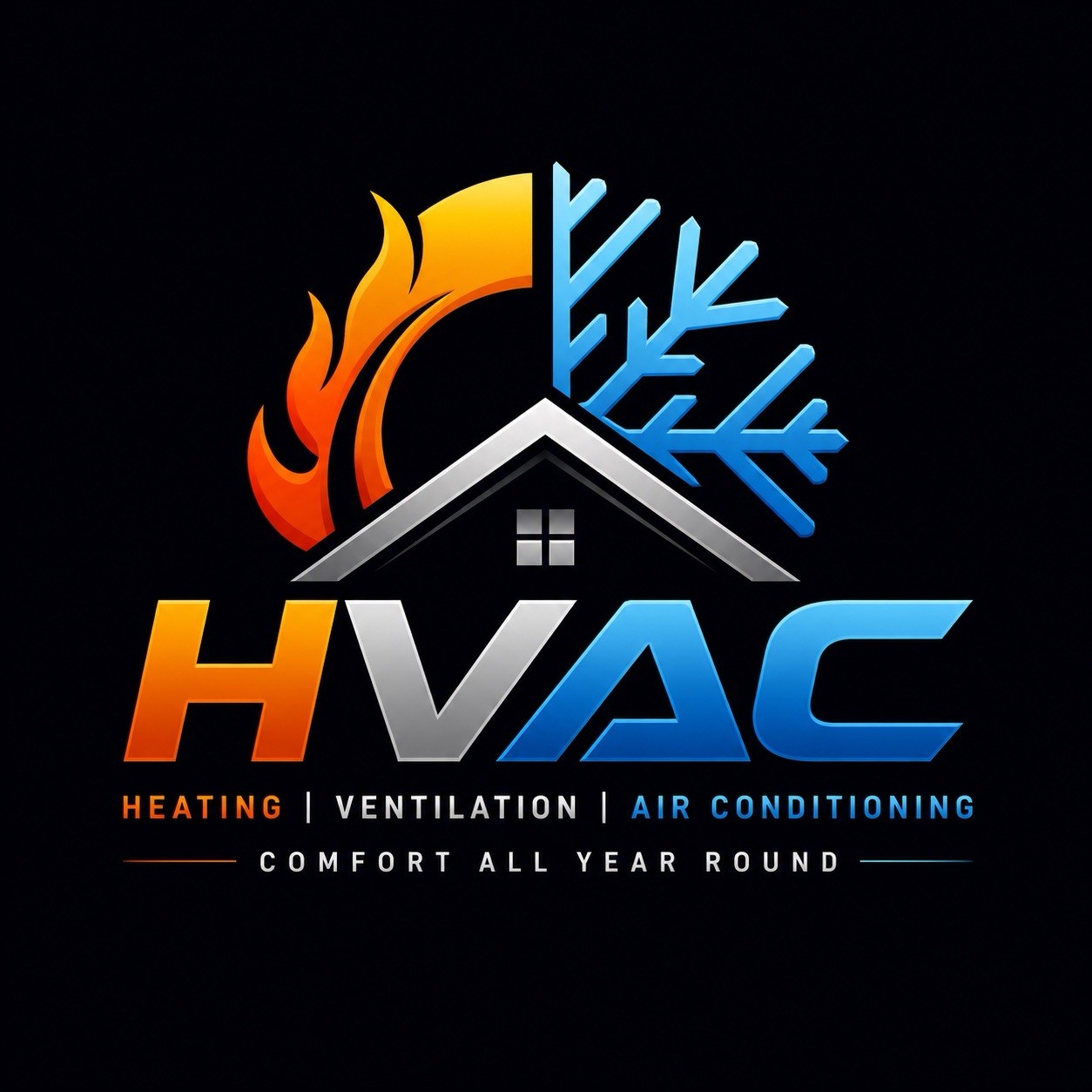 Professional HVAC Logo Design and Branding