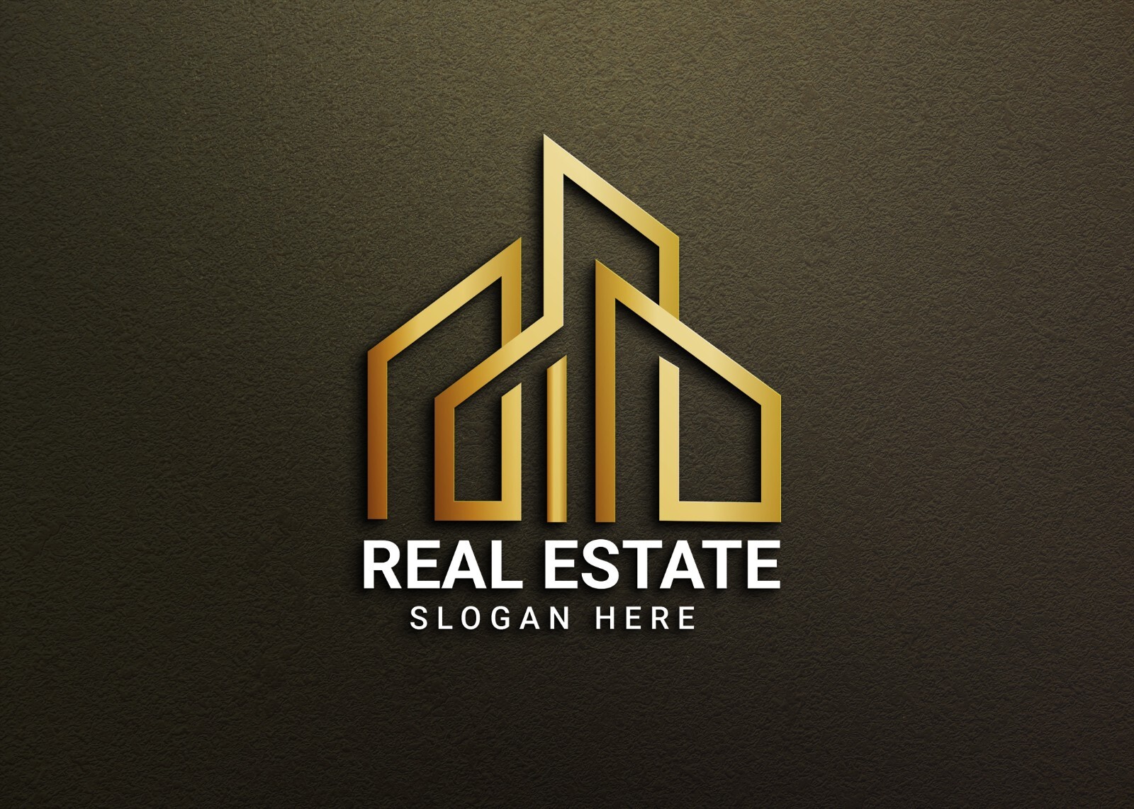 Logo Design Template For Real Estate, Construction, Renovation , Vector Logo