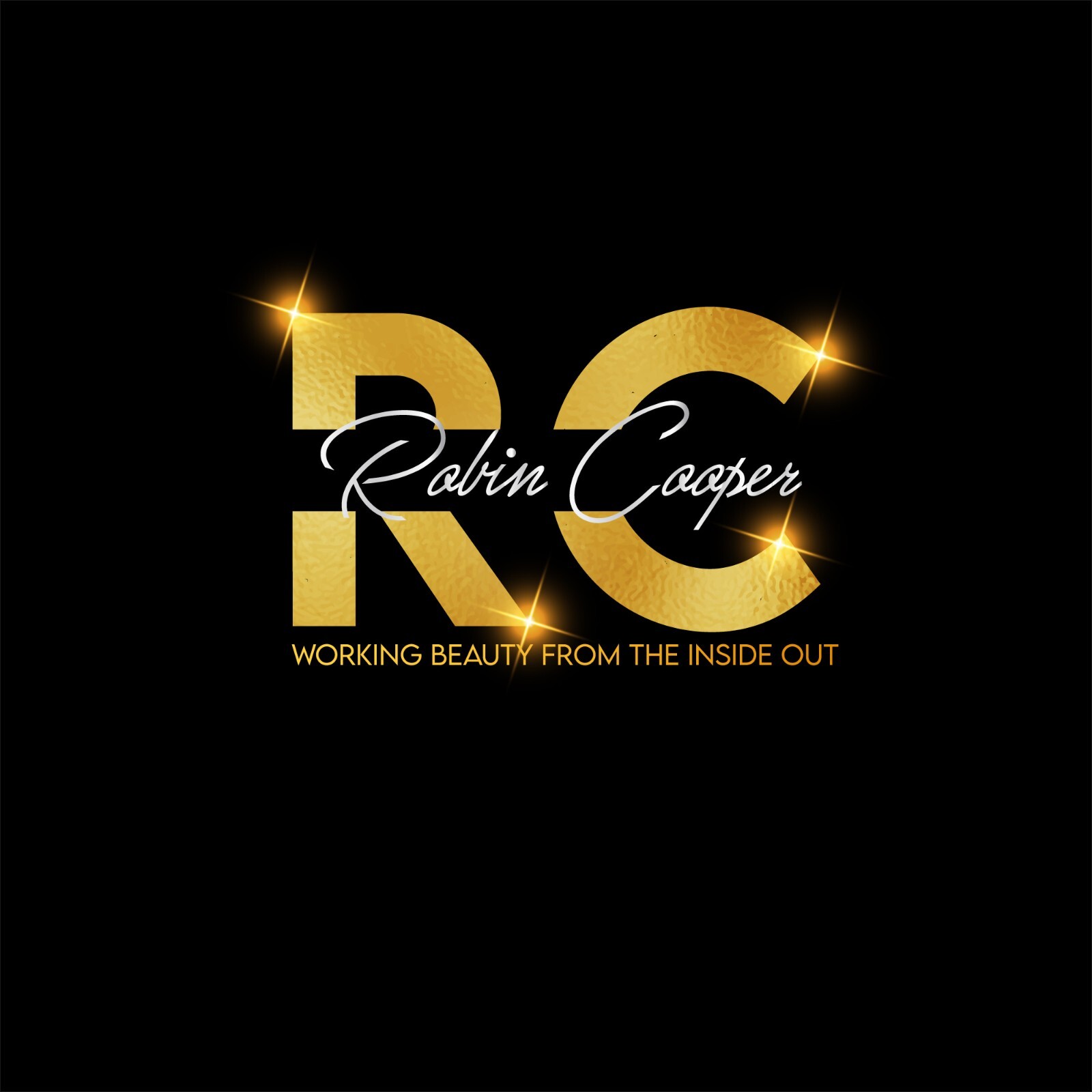 Luxury Glitter Custom Logo Design Unlimited Revisions Source Files
