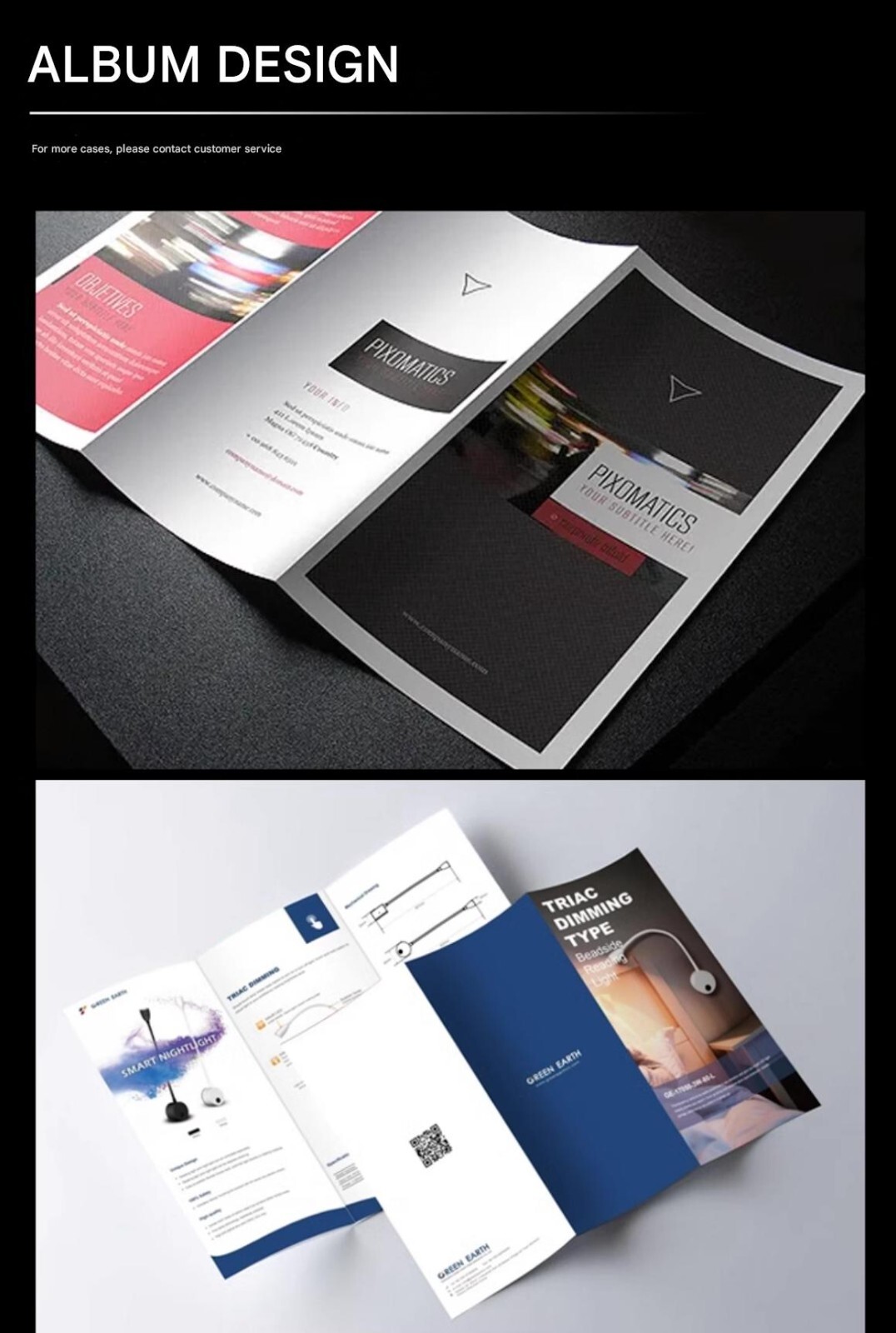Poster, print advertisement, brochure cover layout and other design