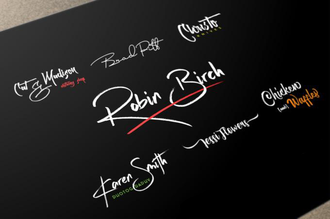 PREMIUM SIGNATURE LOGO DESIGN