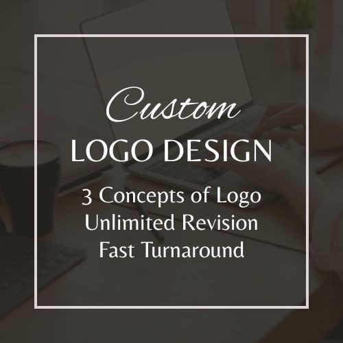 3 Custom Logo Design Concepts with a Modern, Minimal & Professional Look for You