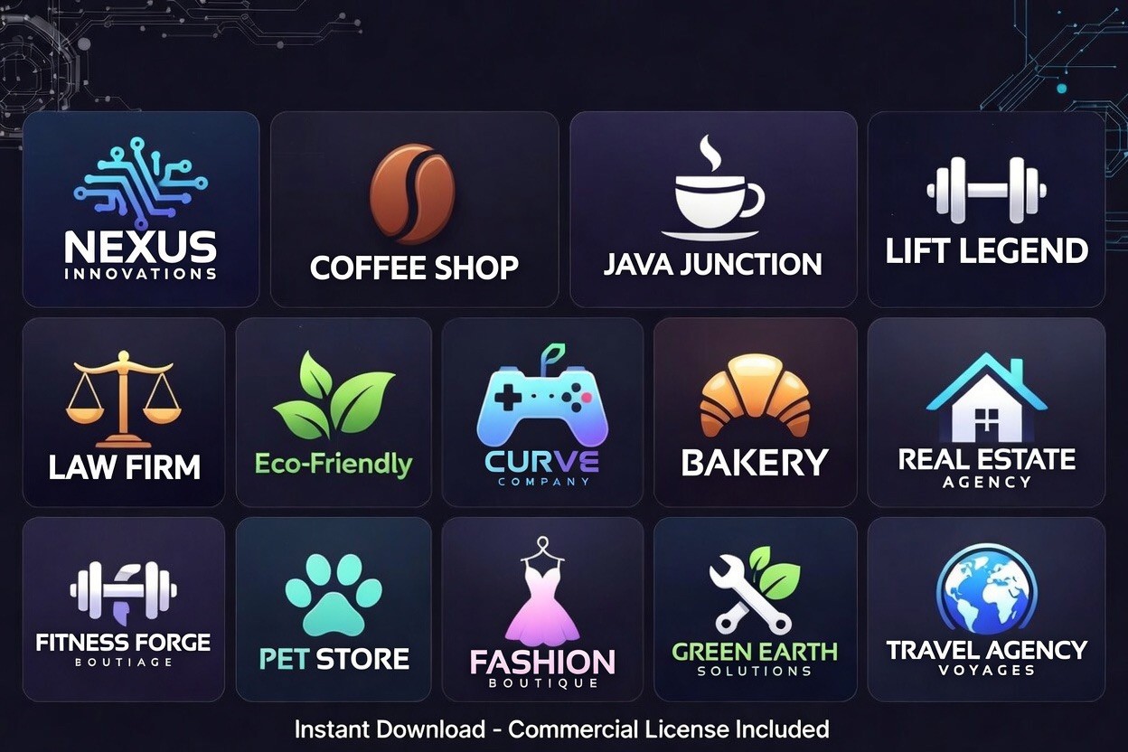 PROFESSIONAL CUSTOM LOGO DESIGN FOR BUSINESS / UNLIMITED REVISION | GRAPHICS