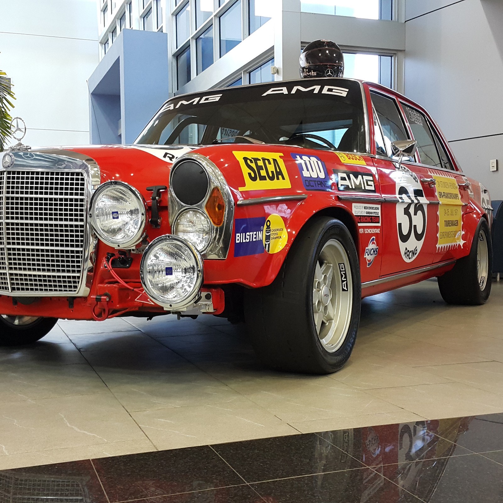 RACING No.35 STICKERS [SELECTED DECALS] INSPIRED BY AMG SPA1971 (Decals Only)