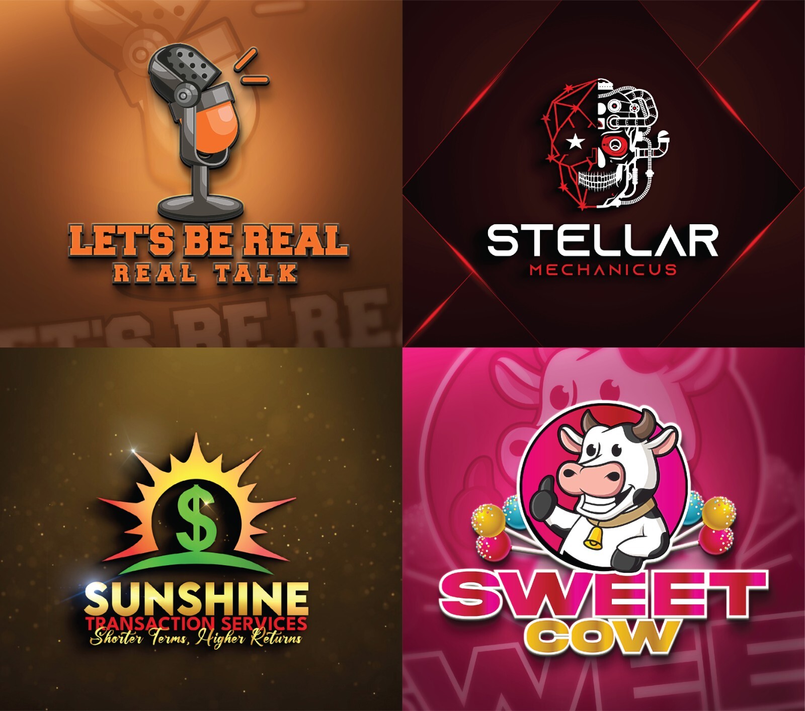 CUSTOM MODERN LOGO DESIGN FOR BUSINESS | Professional Business Logos |Logo maker