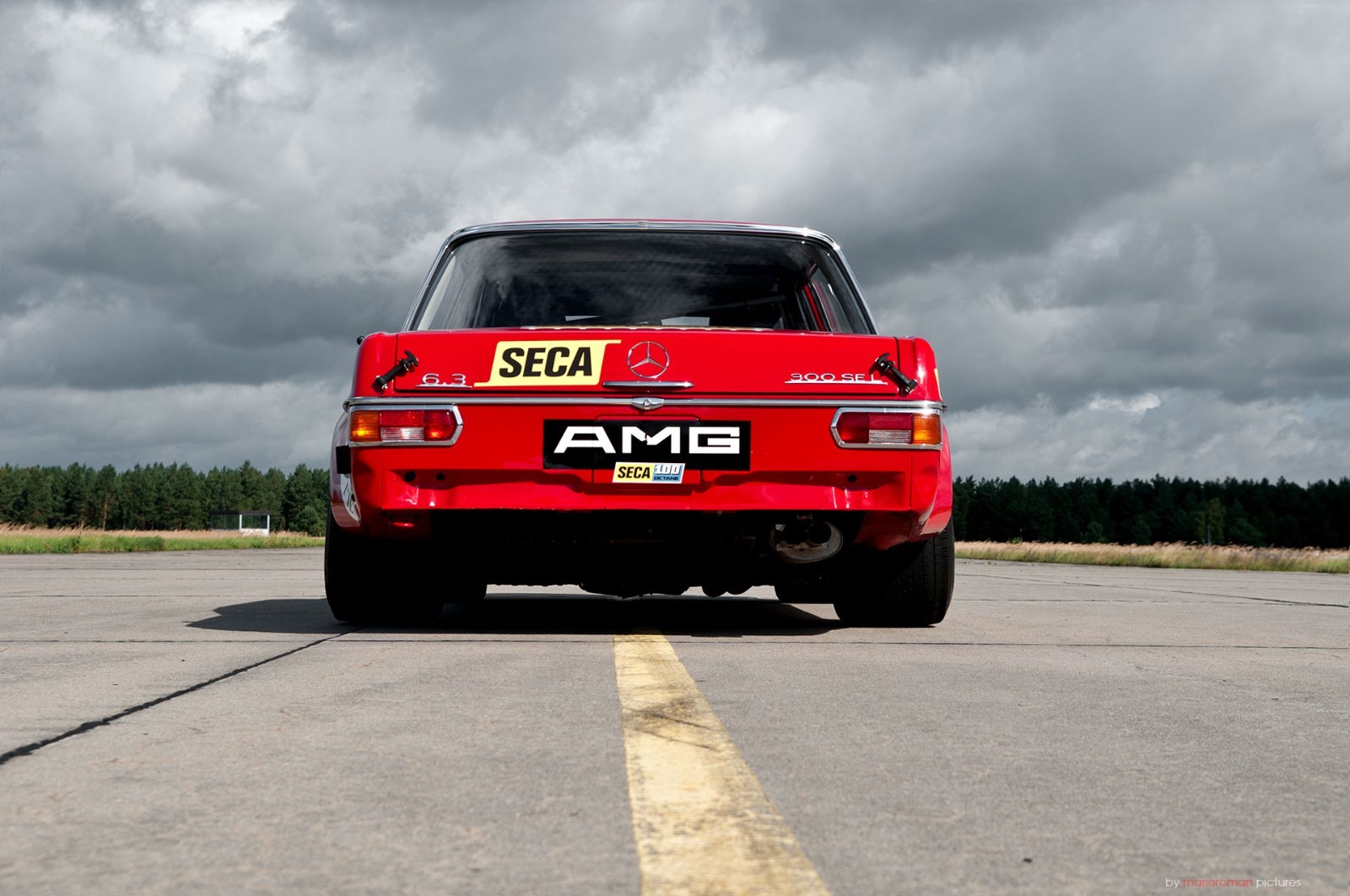 RACING No.35 STICKERS [SELECTED DECALS] INSPIRED BY AMG SPA1971 (Decals Only)