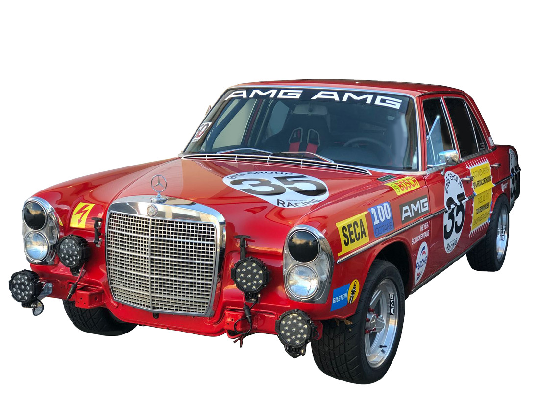 No.35 COMPLETE SET, INSPIRED BY 1969 MB 300 SEL AMG @ SPA1971 (Decals Only)