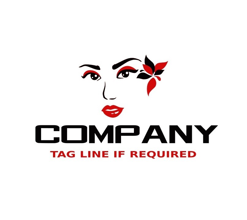 Premade Cosmetics Store Beauty Salon Website Logo Template Business Design