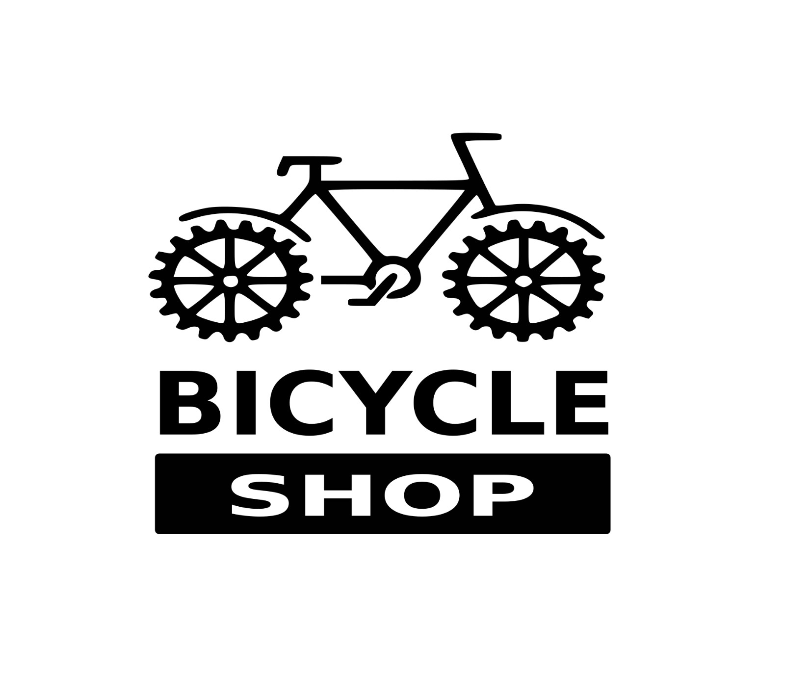 Premade Custom Business Logo Template Design for a Bike Store Bicycle Shop