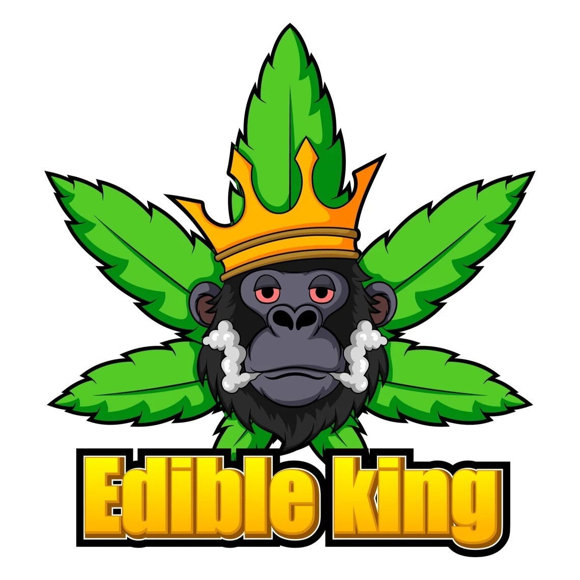 Custom Weed Cartoon Character Logo Design with Source file + Unlimited Revisions