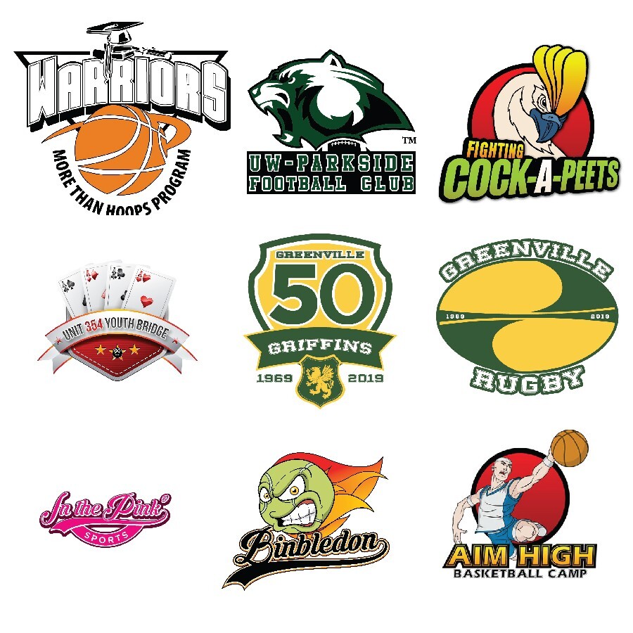 CUSTOM SPORTS LOGO DESIGN – PROFESSIONAL SERVICE! – FREE BUSINESS CARD!