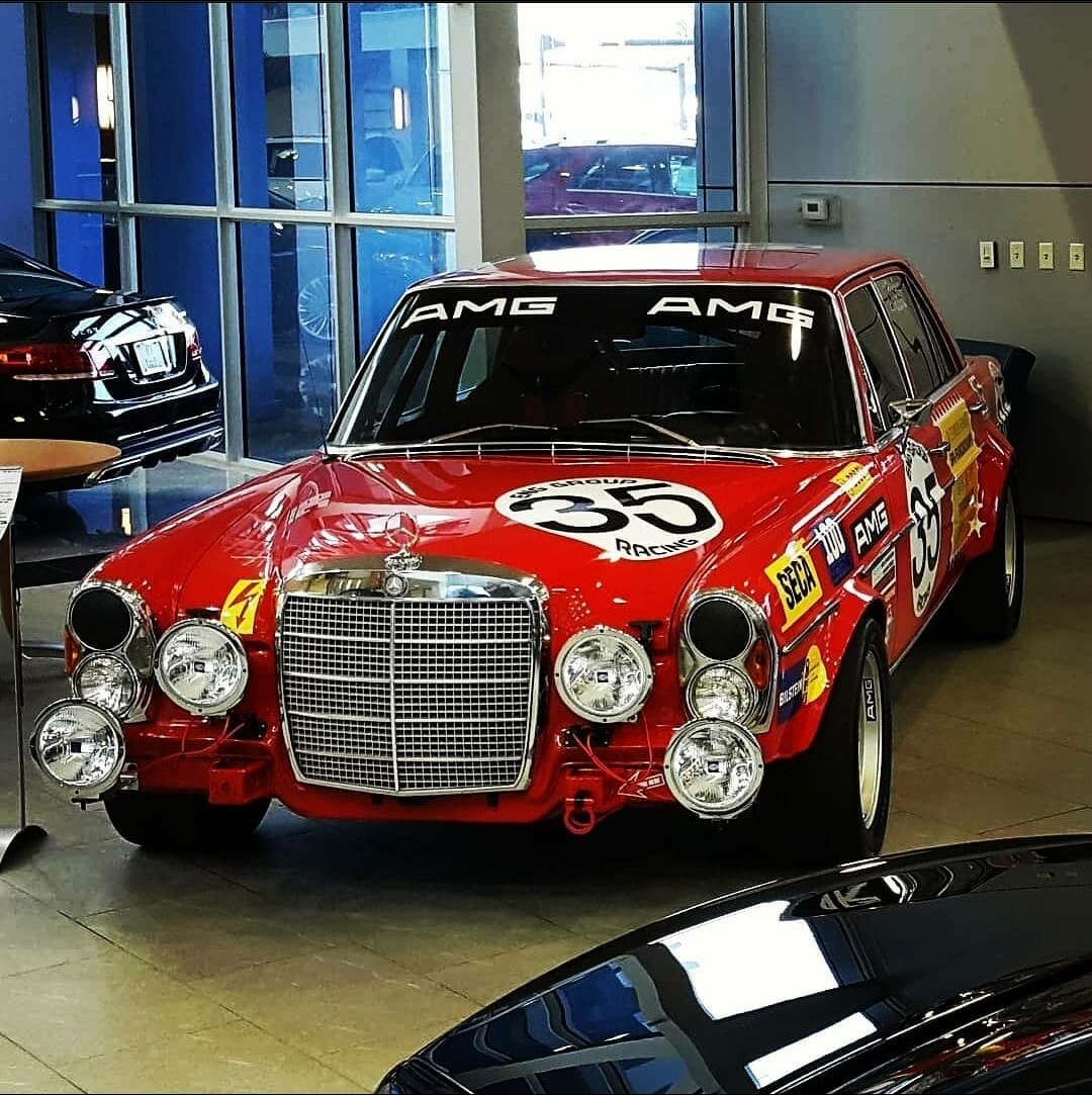#35 MBENZ W109 300SEL AMG 6.8 @ SPA 1971 COMPLETE HQ TRIBUTE DECAL/DECOR SET