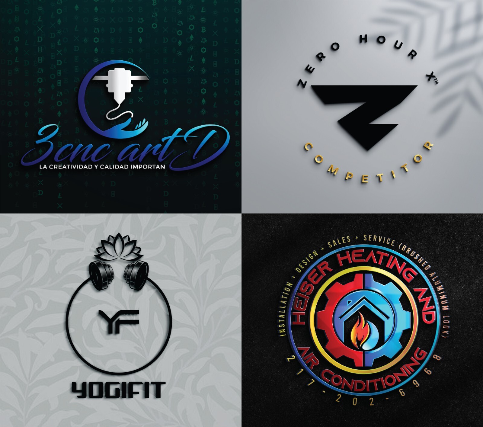 CUSTOM MODERN LOGO DESIGN FOR BUSINESS | Professional Business Logos |Logo maker