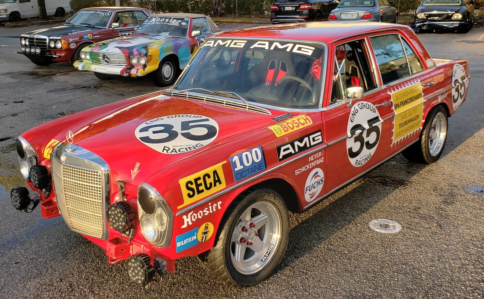 No.35 COMPLETE SET, INSPIRED BY 1969 MB 300 SEL AMG @ SPA1971 (Decals Only)