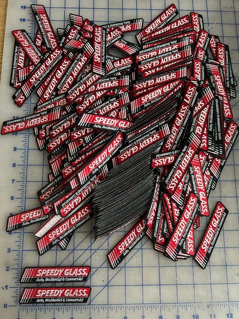 Speedy Glass Apparel Logos