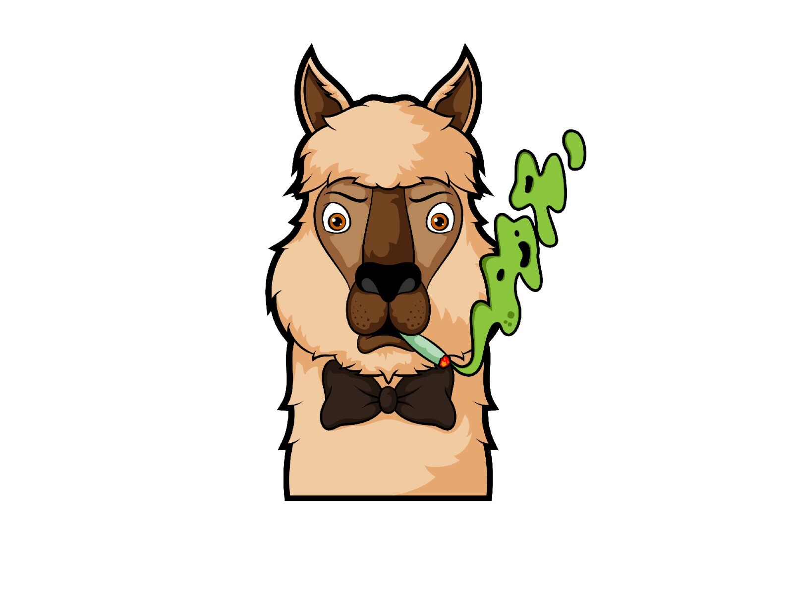 PROFESSIONAL CUSTOM LOGO DESIGN | MASCOT LOGO | CARTOON LOGO | Weed mascot