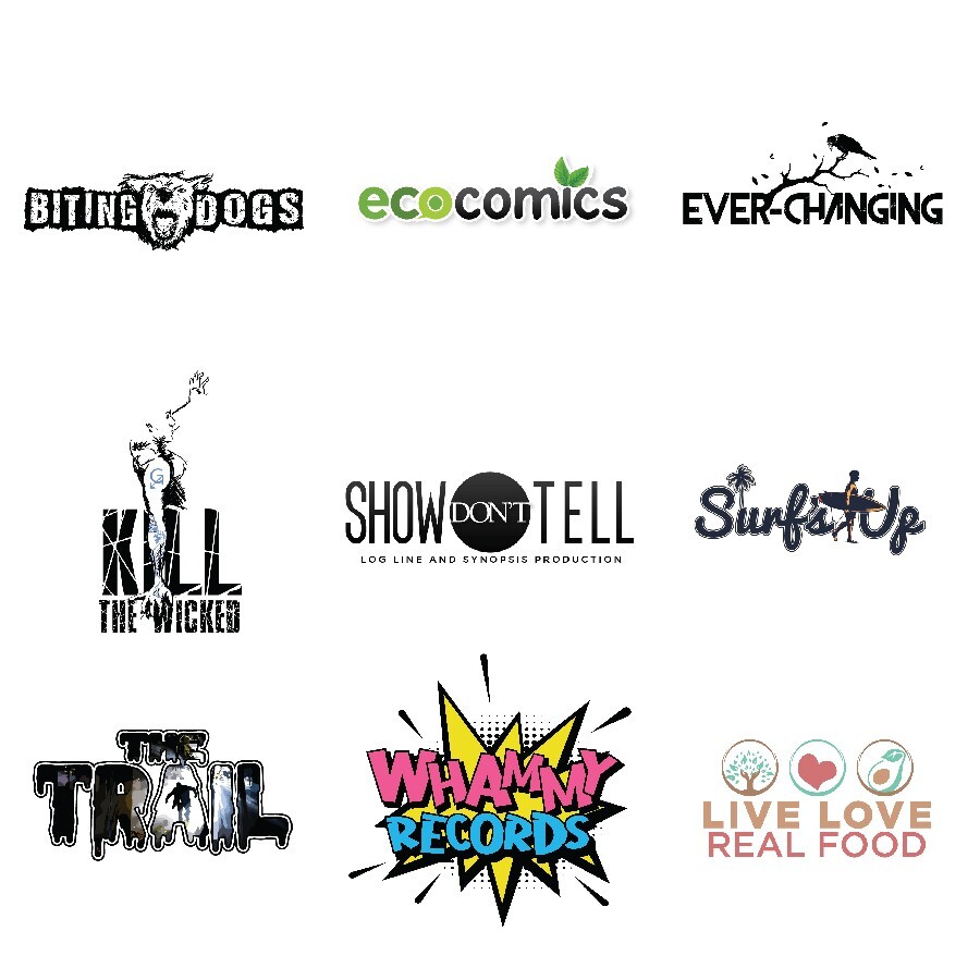 CUSTOM TYPOGRAPHY LOGO DESIGN – PROFESSIONAL SERVICE! – FREE BUSINESS CARD!