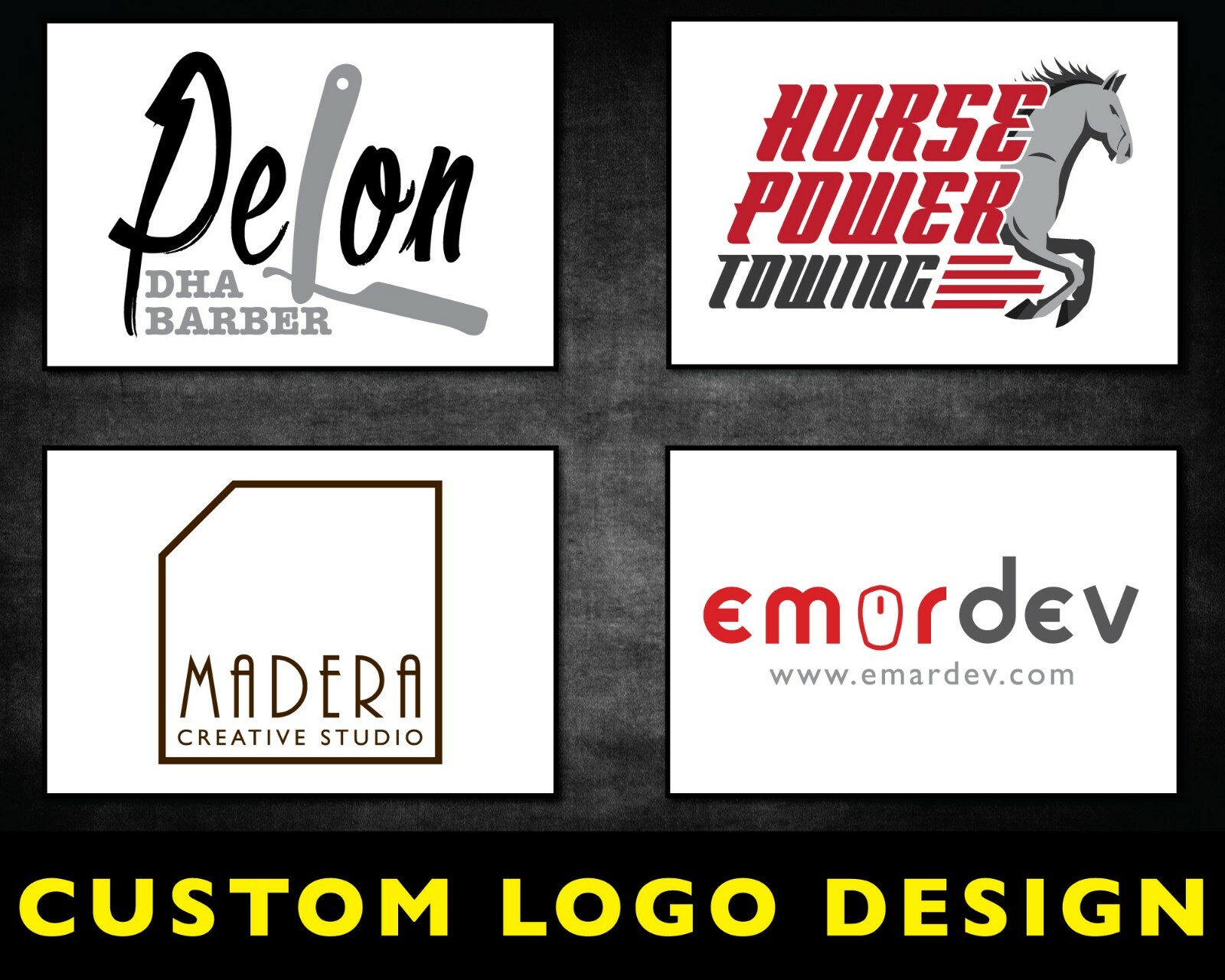 100% Guaranteed Custom Made Logo Design With Unlimited Revisions