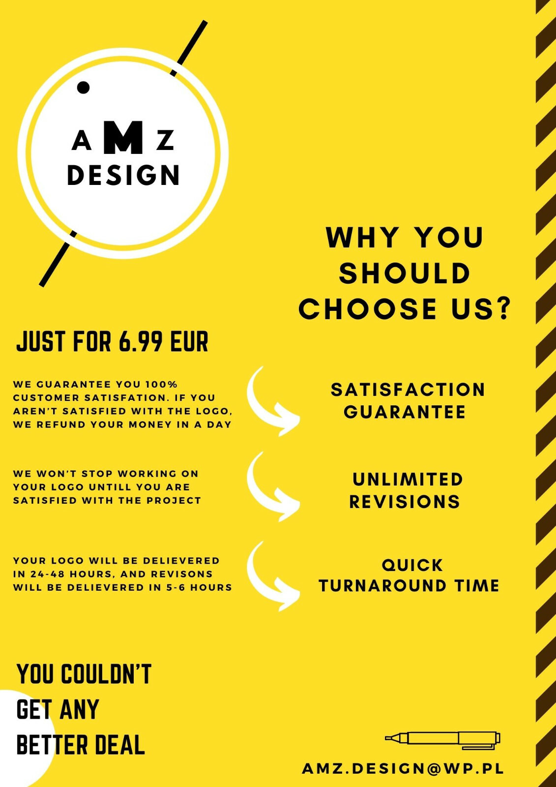 PROFESSIONAL LOGO DESIGN – SATISFACTION GUARANTEE – UNLIMITED REVISIONS