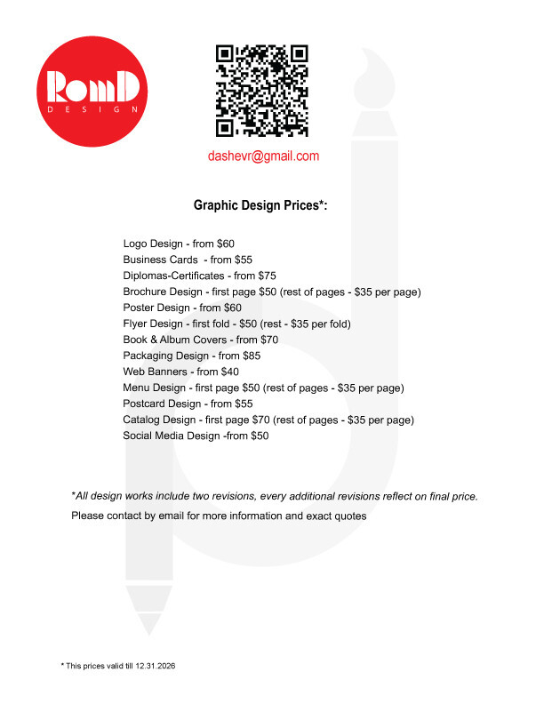 ROMDdesign – Graphic Design Services