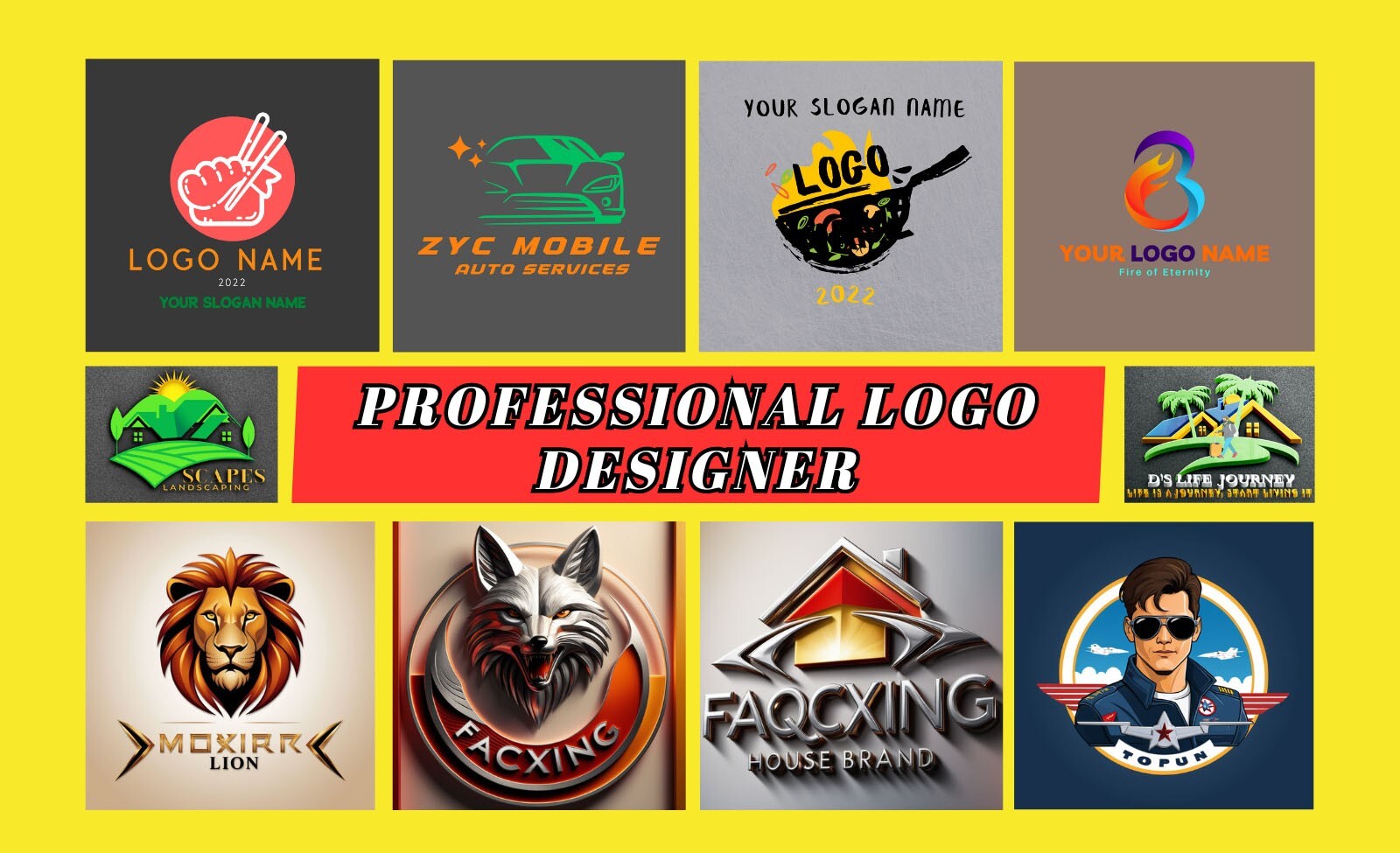 timeless logo designer minimalist unlimited professional logo designer