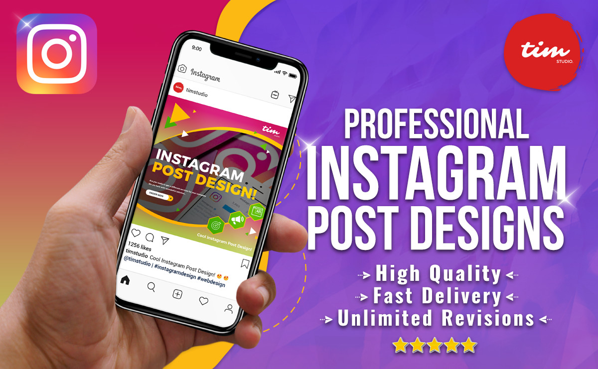 PROFESSIONAL INSTAGRAM AD / POST DESIGN – UNLIMITED REVISIONS