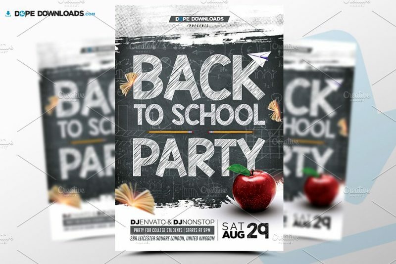 Back to School Flyer Design Service