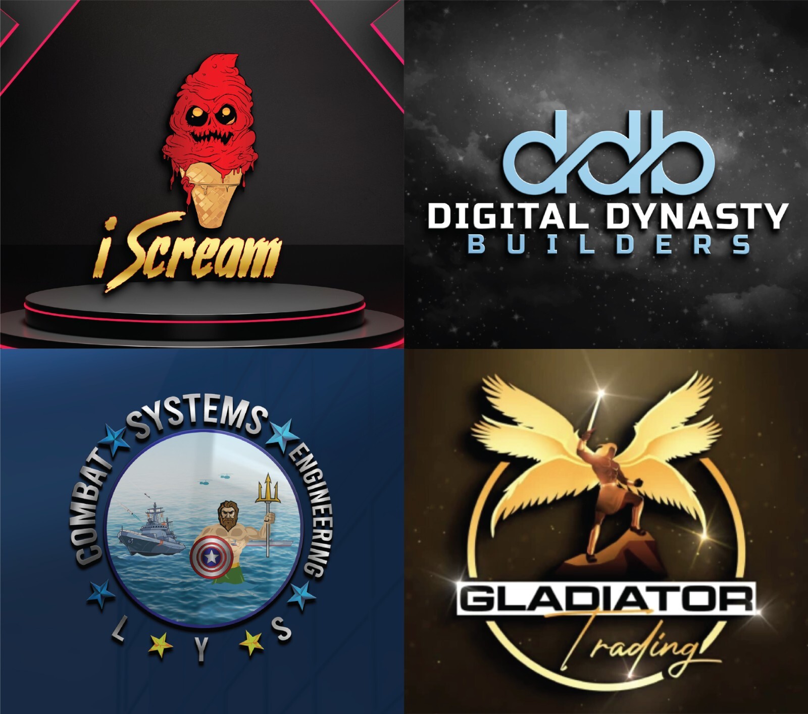 CUSTOM MODERN LOGO DESIGN FOR BUSINESS | Professional Business Logos |Logo maker