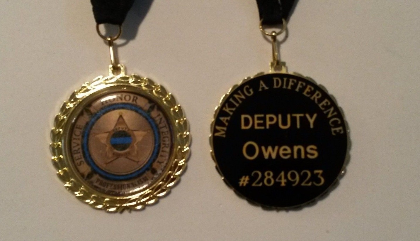 CUSTOM SCHOOL LOGO MEDAL LARGE MEDALLION TEAM AWARD FREE ENGRAVING FREE SHIPPING