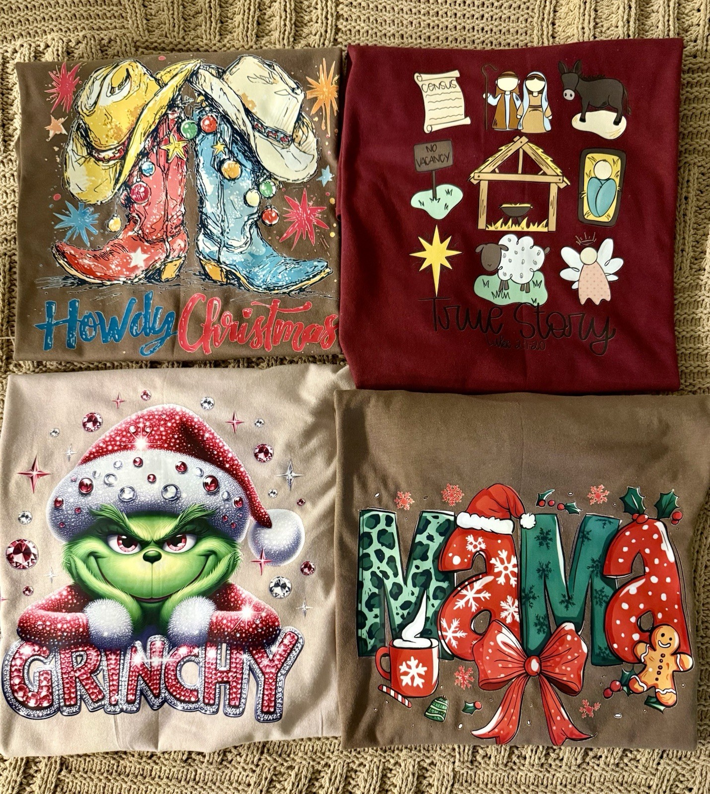 Order your Christmas t-shirts, unique and bright designs, soft and durable .