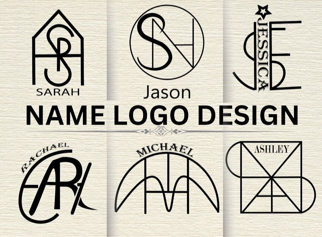 LOGO DESIGN Service | NAME LOGO DESIGN | MONOGRAM LOGO | minimalist LOGO